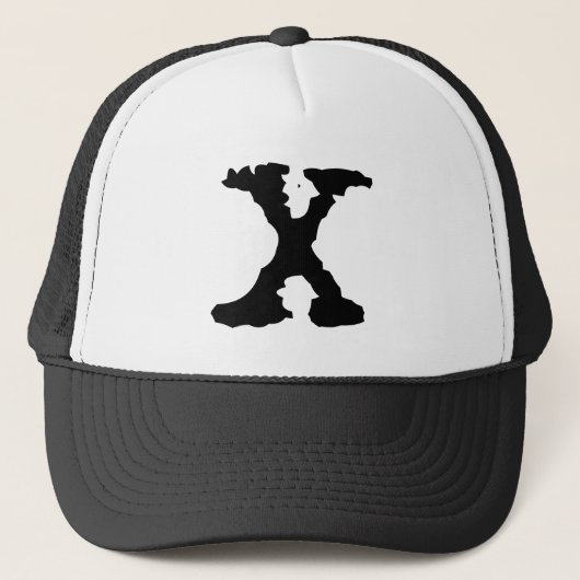 Casquette Lettre X (Devant)