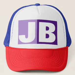 Casquette Lettres initiales monogrammes