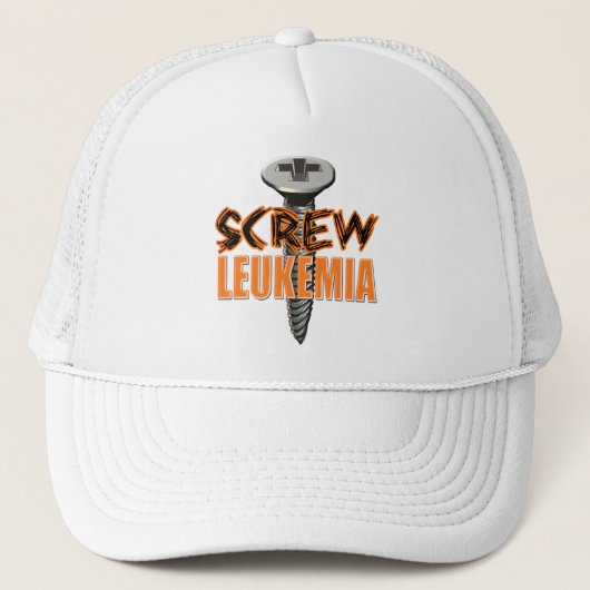 Casquette Leucémie de vis (Devant)