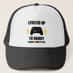 Casquette Leveled up to daddy 2021