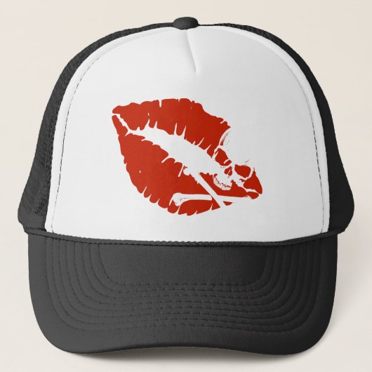 Casquette lèvres empoisonnées (Devant)
