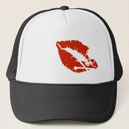 Casquette lèvres empoisonnées (Devant)