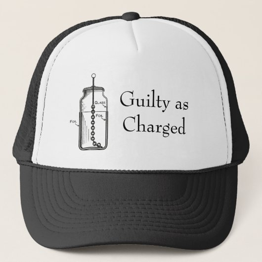 Casquette Leyden Jar coupable (Devant)