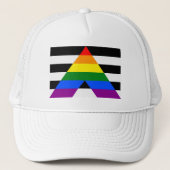 Casquette LGBT Pride Rainbow Fière Ally (Devant)