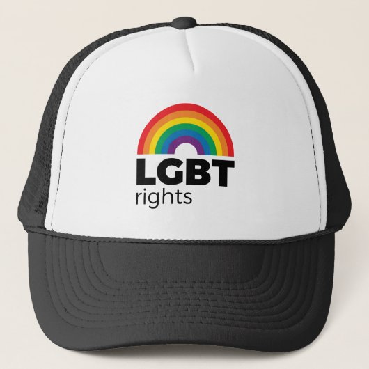 Casquette LGBT Ribow (Devant)