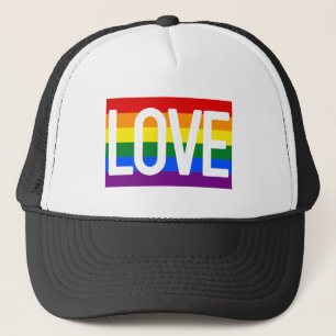 Casquette LGBTQ Gay pride Rainbow Flag Love