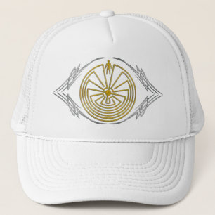 Casquette L'homme dans le Maze - L'or tribal argent