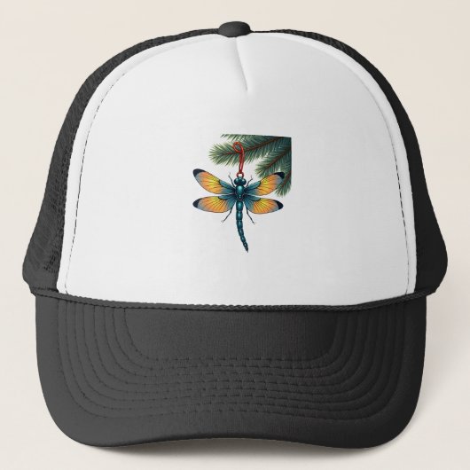 Casquette Libellule décoration (Devant)