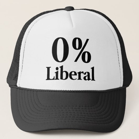 Casquette Libéral de 0% (Devant)