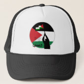 Casquette Libérez la Palestine en arabe (Devant)