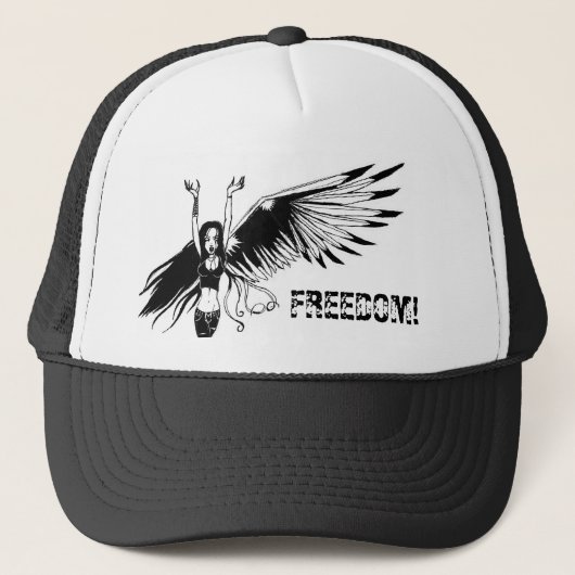 CASQUETTE LIBERTÉ ! (Devant)