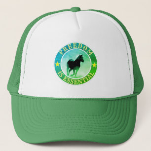 Casquette Liberté (cheval, vert)
