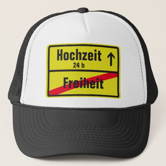 Casquette Liberté contre mariage (Devant)