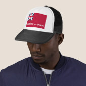 Casquette Liberté et union 1774 de drapeau des Etats-Unis (En situation)