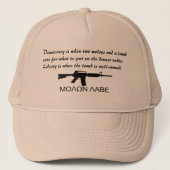 Casquette Liberté expliquée (Devant)