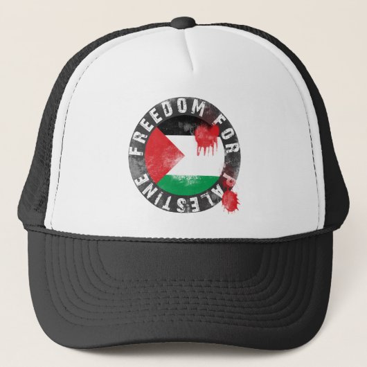 Casquette Liberté pour la Palestine (Devant)