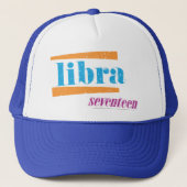 Casquette Libra Aqua (Devant)