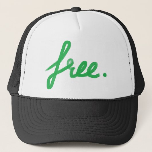 Casquette "libre" d'été (Devant)