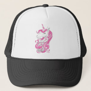 Casquette Licorne rose