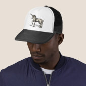 Casquette Licorne vintage (En situation)