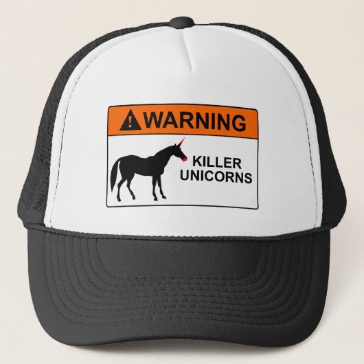 Casquette Licornes de tueur (Devant)