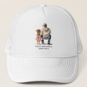 Casquette Lien père et fille noir (9)
