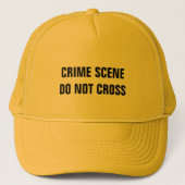Casquette Lieu du crime (Devant)