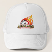 Casquette Life Is Made By Performance Flame Speedometer (Devant)