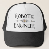 Casquette Ligne décorative Robotique Engineer (Devant)