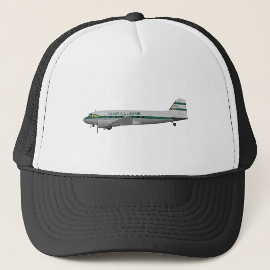 Casquette Lignes aériennes de Douglas DC-3 Ozark (Devant)