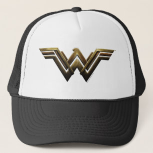 Casquette Ligue de Justice Symbole métallurgique Wonder Wo
