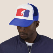 Casquette Ligue de patin - bleu (En situation)