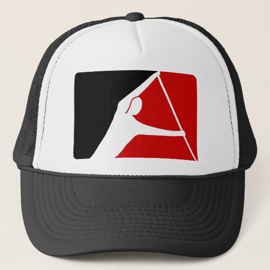 CASQUETTE LIGUE NOIRE ET ROUGE DES PADDLERS (Devant)