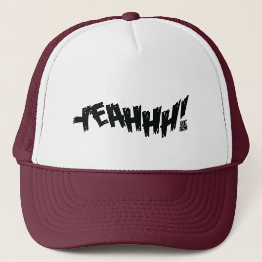 Casquette Lil Jon "Yeeeah !" Noir (Devant)