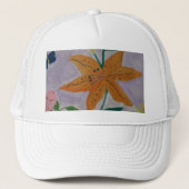 Casquette Lily orange (Devant)