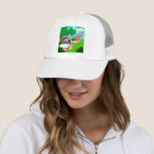 Casquette Limace Agent de la Circulation Drôle (En situation)