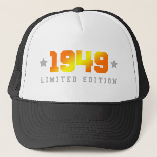 Casquette limited edition 1949 birthday
