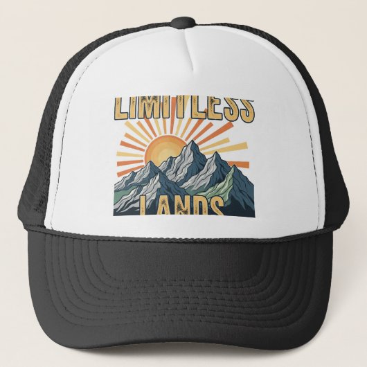 Casquette Limitless Lands.t-shirt conception (Devant)
