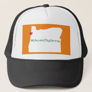 Casquette Lincoln City Coeur fort Blanc