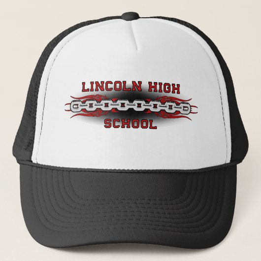 Casquette Lincoln High School Links Blk Grd (Devant)