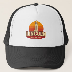 Casquette Lincoln Nebraska Capitol Point de repère du couc