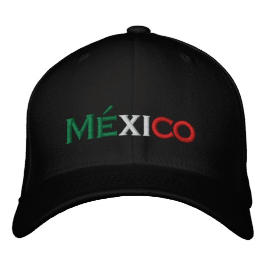 Casquette : lindo mexicain, tri-couleur (Devant)