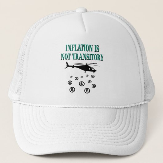 Casquette L'inflation n'est pas transitoire (Devant)