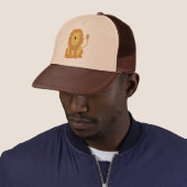 Casquette Lion (En situation)