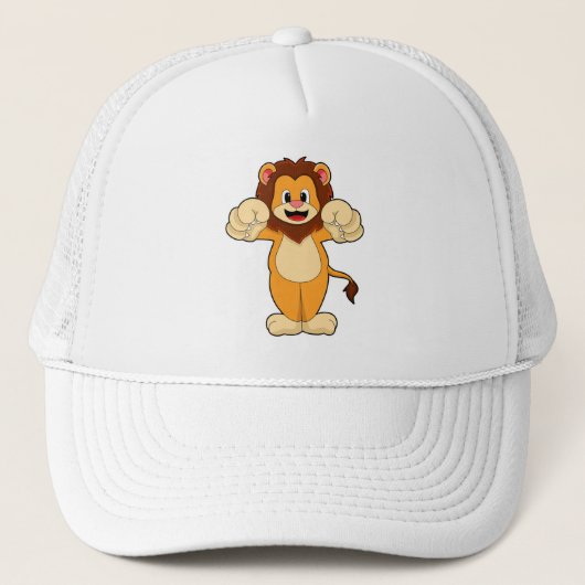 Casquette Lion avec de grosses cales (Devant)