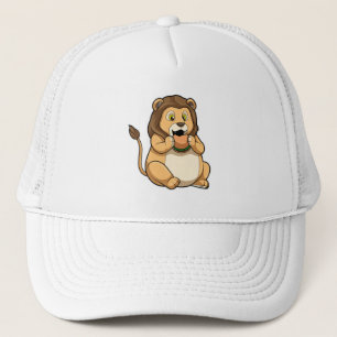 Casquette Lion avec hamburger