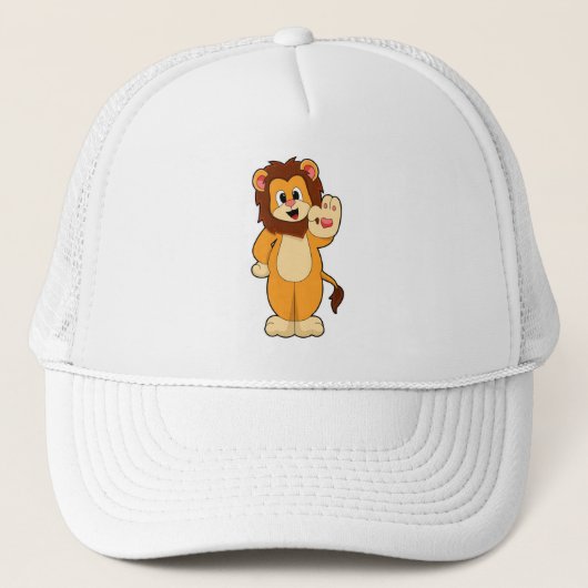 Casquette Lion avec Mane (Devant)