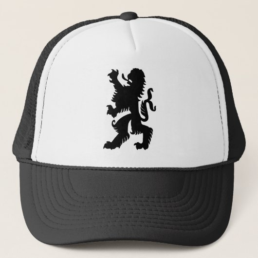 Casquette Lion bavarois noir (Devant)