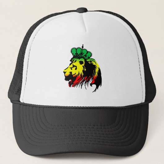 Casquette Lion De Juda Rasta (Devant)