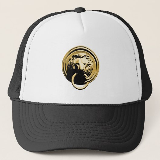 Casquette Lion Door knocker rapper lion (Devant)